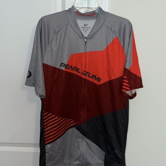 New Full Zipper Virginia Tech Hokies colors print Cycling bike racing jersey XXL - Picture 1 of 6